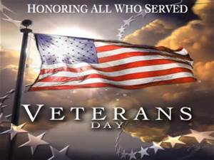 Why is Veterans Day observed in November?