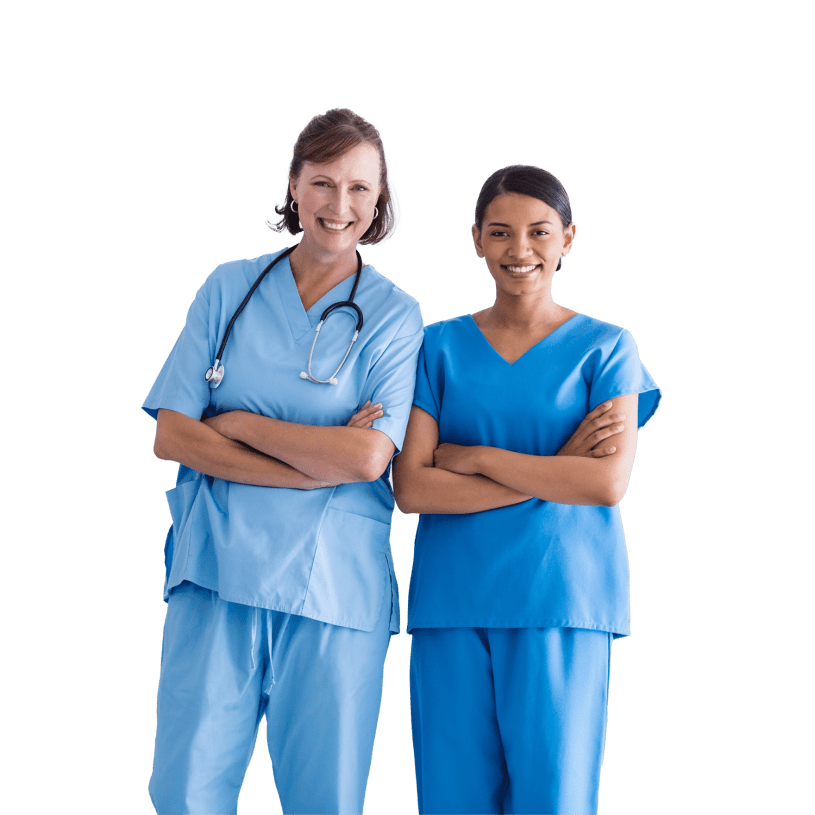 Two Female Nurses