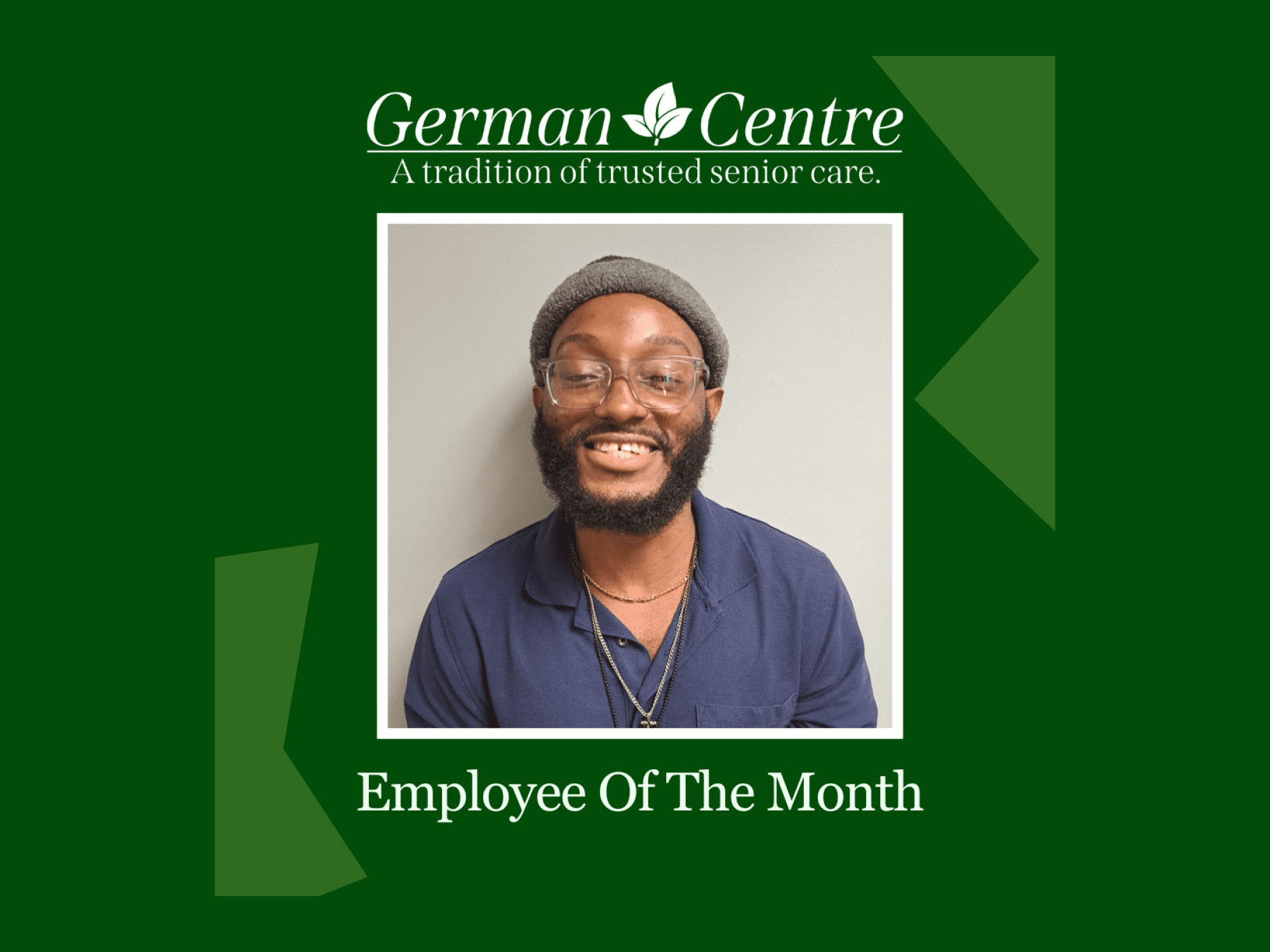 Charles Valcin headshot, employee of the month